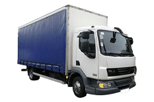 Car Hire Macclesfield - 7.5 Tonne Curtain Side Truck - Truck hire Macclesfield