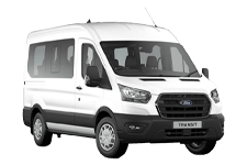 Car Hire Macclesfield - Ford Minibus - Accommodates 12 Passengers - Minibus hire Macclesfield